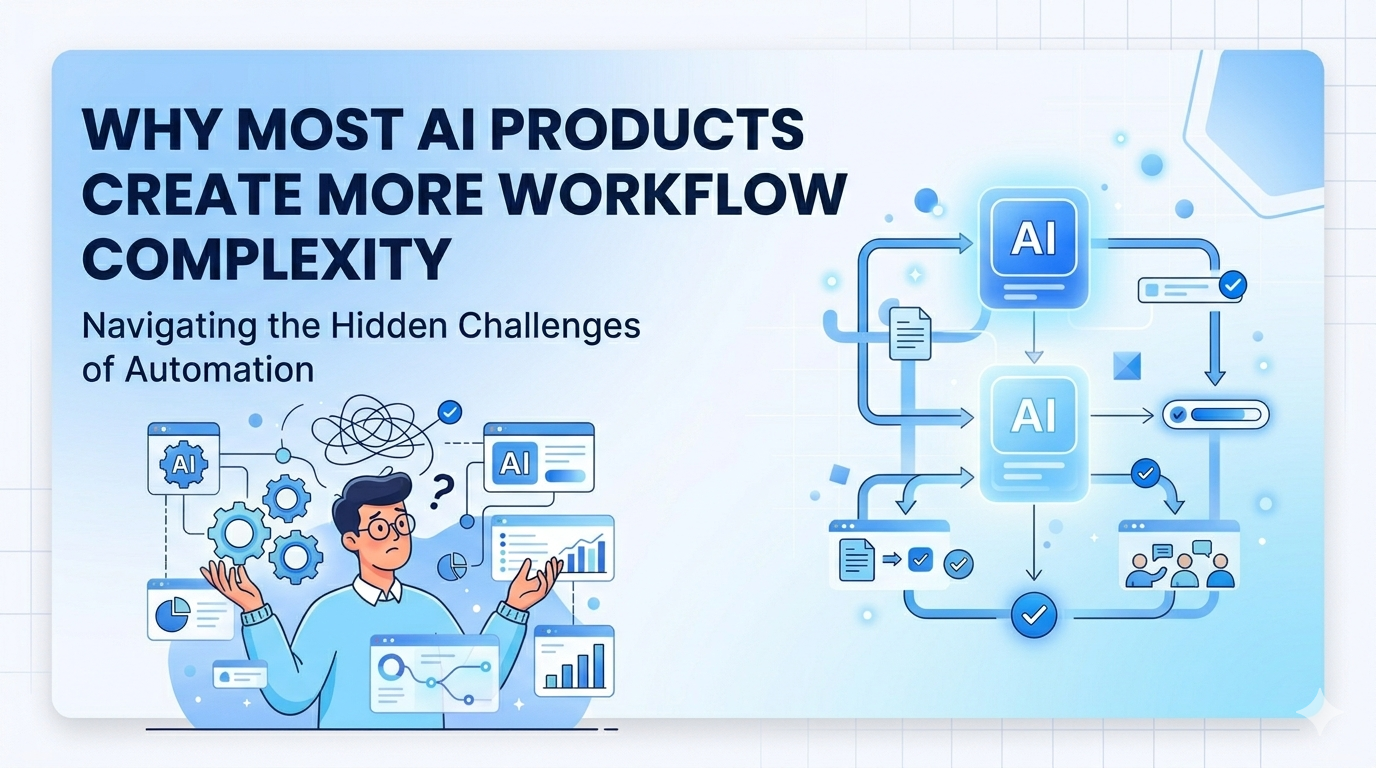 Why Most AI Products Create More Workflow Complexity